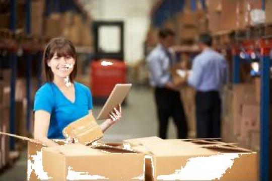 Servicii de depozitare, expeditie si vanzare a produselor