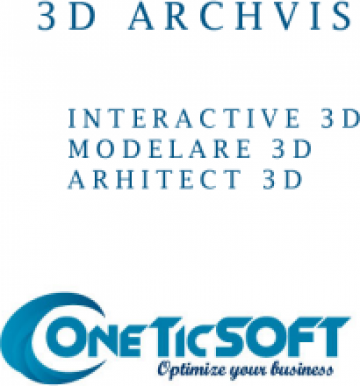 Servicii randari 3D, Interactive 3D, modelare 3D