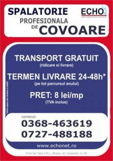 Servicii spalatorie covoare Brasov