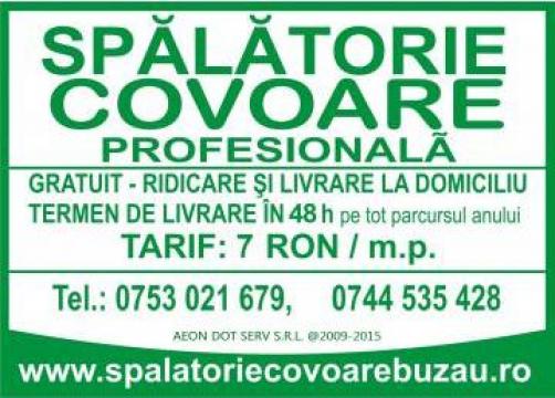 Servicii spalatorie pentru covoare