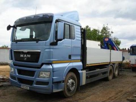 Servicii transport camion cu macara