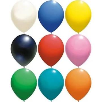 Set 100 baloane latex multicolor 13 cm