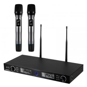 Set 2 microfoane wireless profesionale