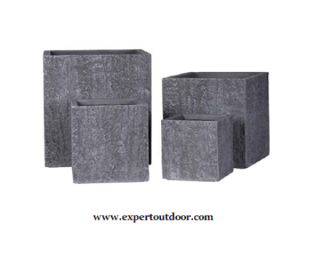Set 4 jardiniere pentru exterior amenajari HoReCa