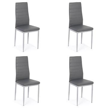 Set 4 scaune bucatarie-gri