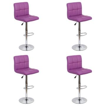 Set 4 scaune de bar moderne rotative ABS 191