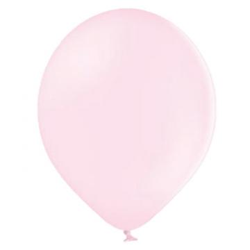 Set 50 baloane latex macaron roz deschis 30 cm