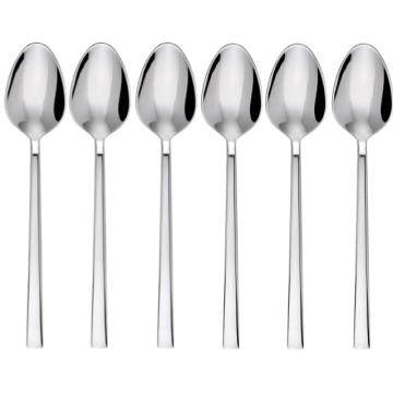 Set 6 linguri principale, profesionale, Hisar Milano, inox