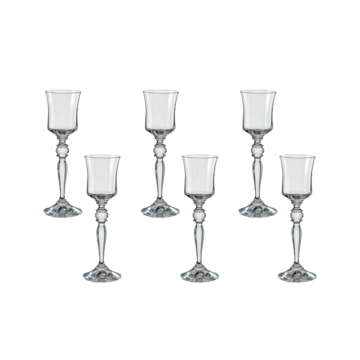 Set 6 pahare pentru lichior Bohemia Cristal Grace 60ml