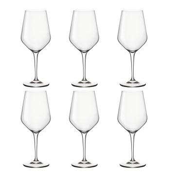Set 6 pahare pentru vin Bormioli Rocco Electra 440ml