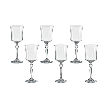Set 6 pahare vin Bohemia Cristal Grace 185ml