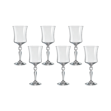 Set 6 pahare vin Bohemia Cristal Grace 250ml