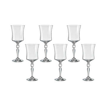 Set 6 pahare vin Bohemia Cristal Grace 300ml