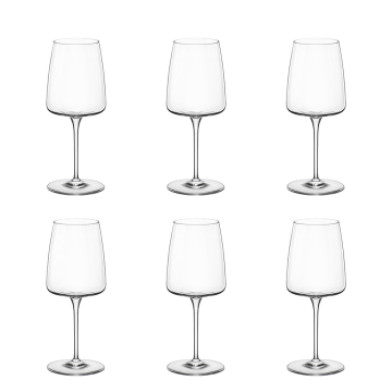 Set 6 pahare vin alb Bormioli Rocco Nexo 378ml