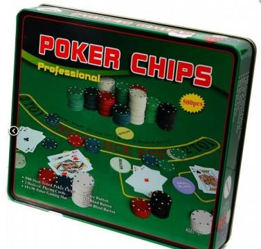 Set Poker 500 jetoane cutie