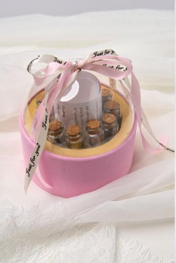 Set Prima baita - ritual si traditii pentru botez - roz