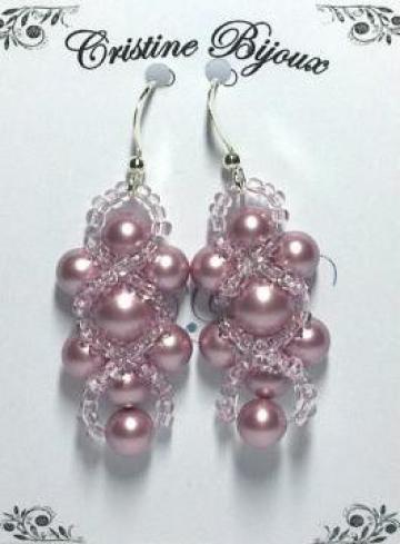 Set bijuterii handmade Swarovski