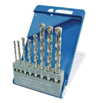 Set burghie beton cilindrice 3-10mm - 8 P