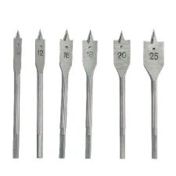 Set burghie lemn plate 10-25mm - 6 P