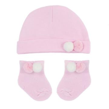 Set cadou 2 piese pentru fetite, roz
