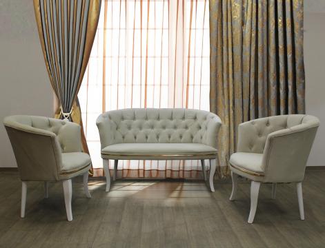 Set canapea Milano Relax Homs textil bej
