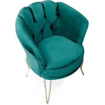 Set canapea Viena Homs textil verde-auriu, 30703