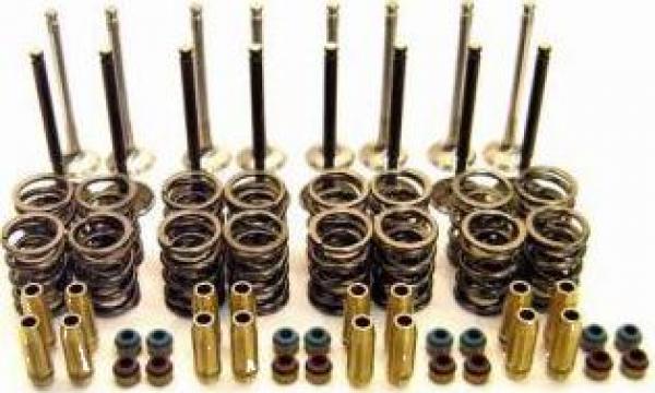 Set complet supape motor tractor New Holland
