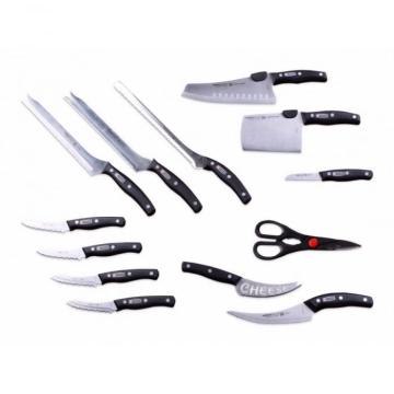 Set cu 13 cutite pentru bucatarie Miracle Blade World Class