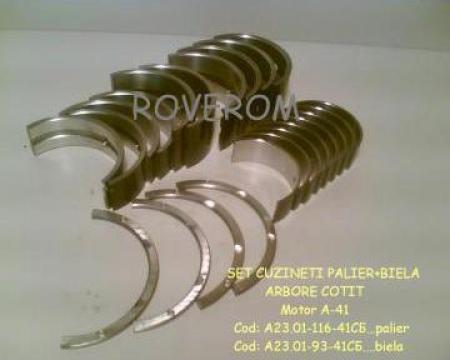 Set cuzineti paler+biela arbore cotit motor A-41