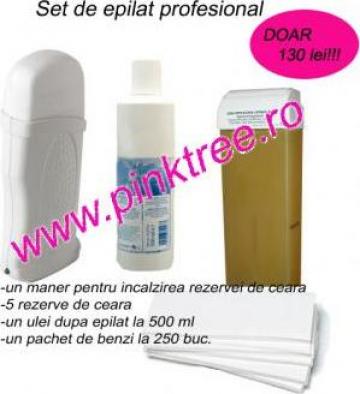 Set de epilare pe baza de ceara