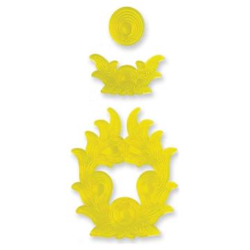 Set decupatoare forme pentru tort de nunta, 3 buc. - JEM