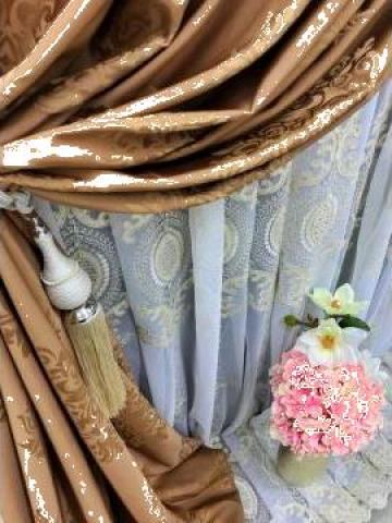 Set draperie si perdea brocart