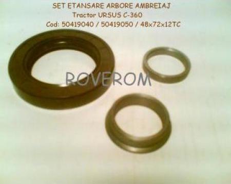 Set etansare arbore ambreiaj tractor Ursus C-360