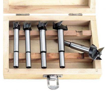 Set freze cilindrice pentru lemn 15-35 mm 0087