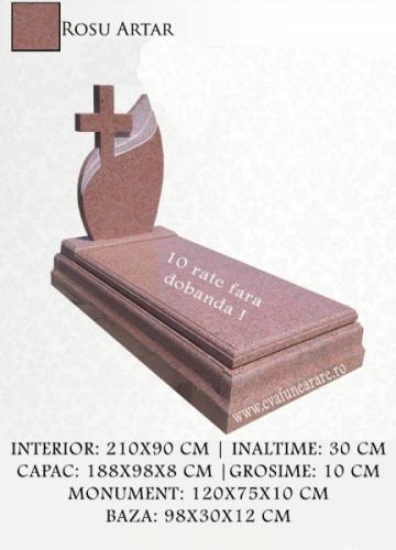 Set funerar granit masiv 8 55