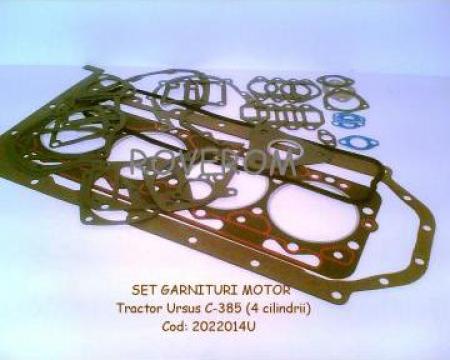 Set garnituri motor tractor Ursus C-385 (4 cilindrii)