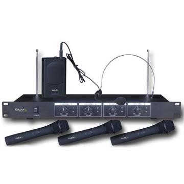 Set microfoane wireless, Ibiza VHF4, 3 +1, VHF
