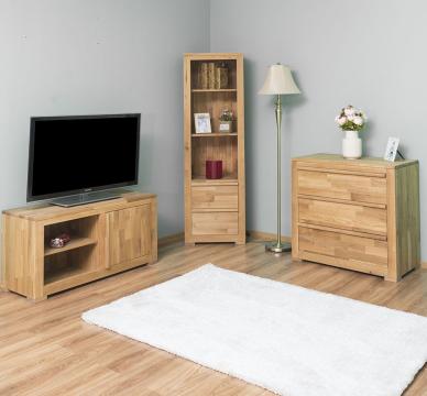 Set mobilier living stejar, diverse nuante