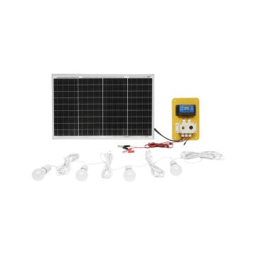 Set panou solar 50W fotovoltaic monocristalin regulator 10A