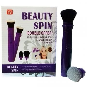 Set pensula de make up electrica rotativa Beauty Spin