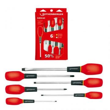 Set surubelnite drepte / cruce (normale) Rothenberger