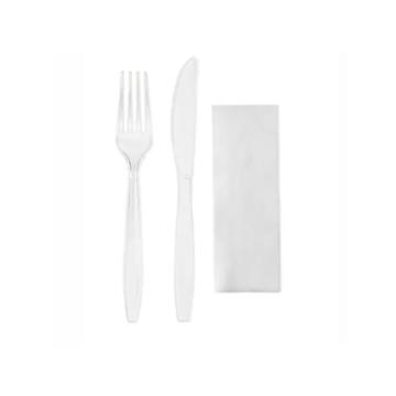 Set tacam Bis (furculita +  cutit + servetel) Eco, set 100