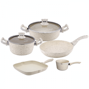 Set vase de gatit granit 7 piese Hascevher Germanitium
