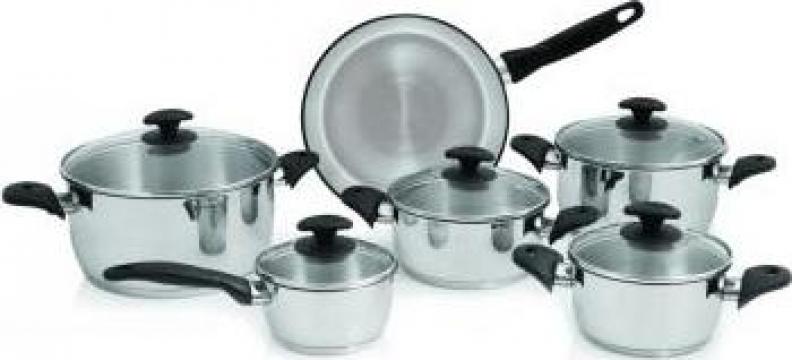 Set vase de gatit inox 18/10