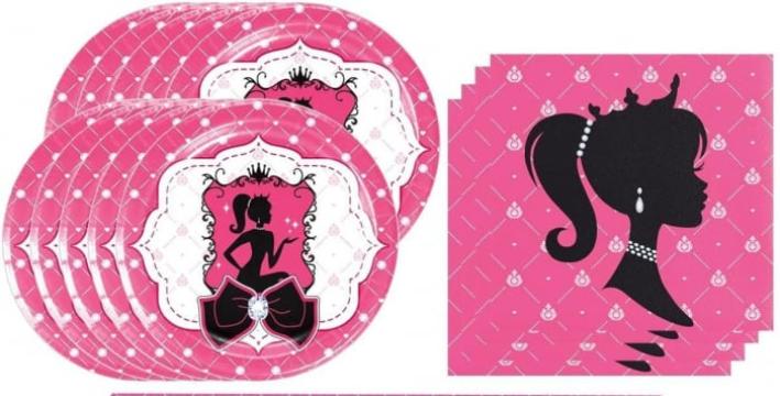 Set vesela unica folosinta pentru petreceri 30 piese