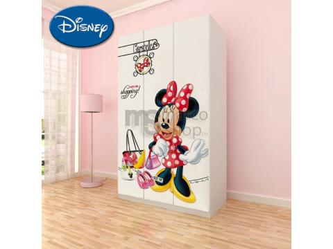 Sifonier copii 3 usi Minnie Shopping