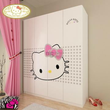 Sifonier copii 4 usi Hello Kitty