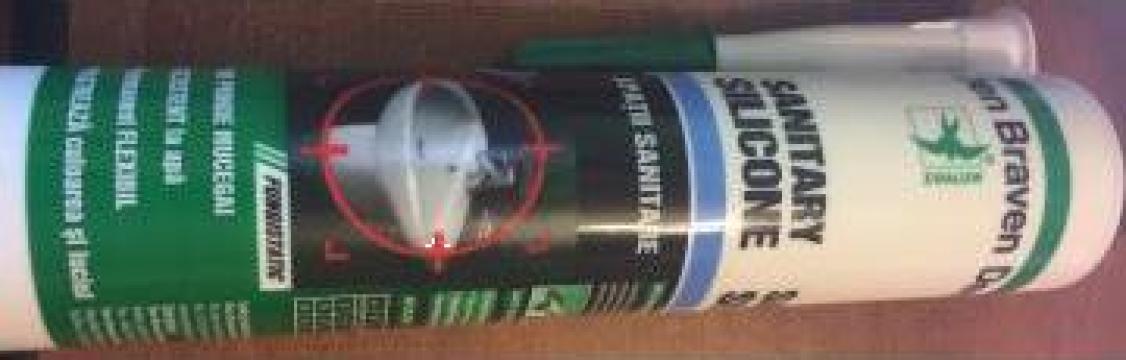 Silicon sanitar transparent 280 ml