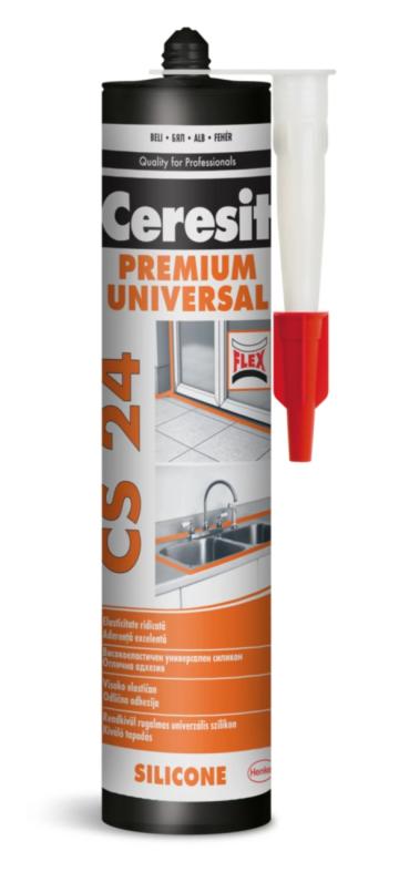 Silicon universal Ceresit CS 24 alb 280ml
