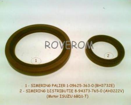 Simering distributie, palier motor Isuzu 6BD1, 6BG1